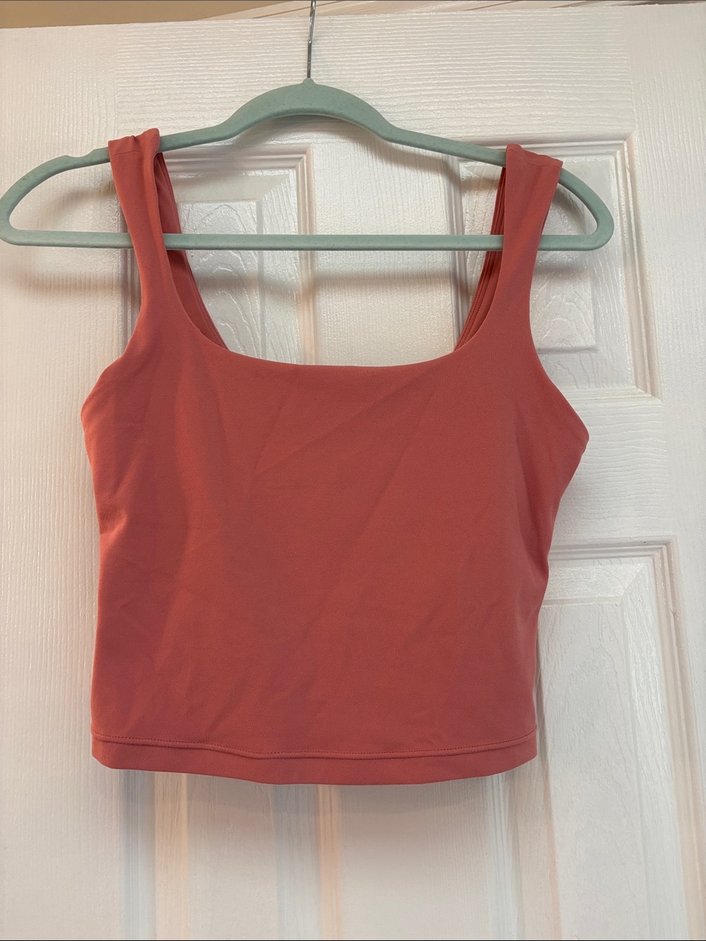 Athleta Coral Square-Neck Cropped Tank